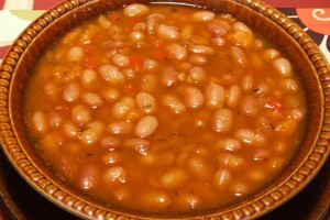 VOJNIČKI GRAH: Originalni recept po normativima JNA (varijanta bez mesa - čorbast grah)